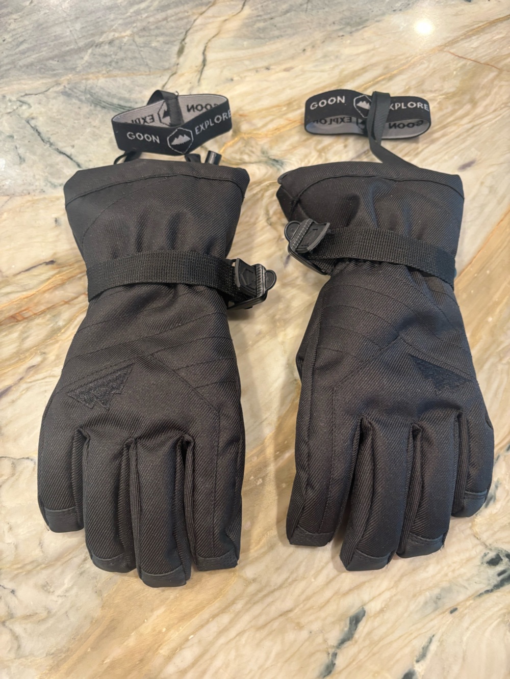 Goon Explore Black Men's Insulated Winter Gloves -